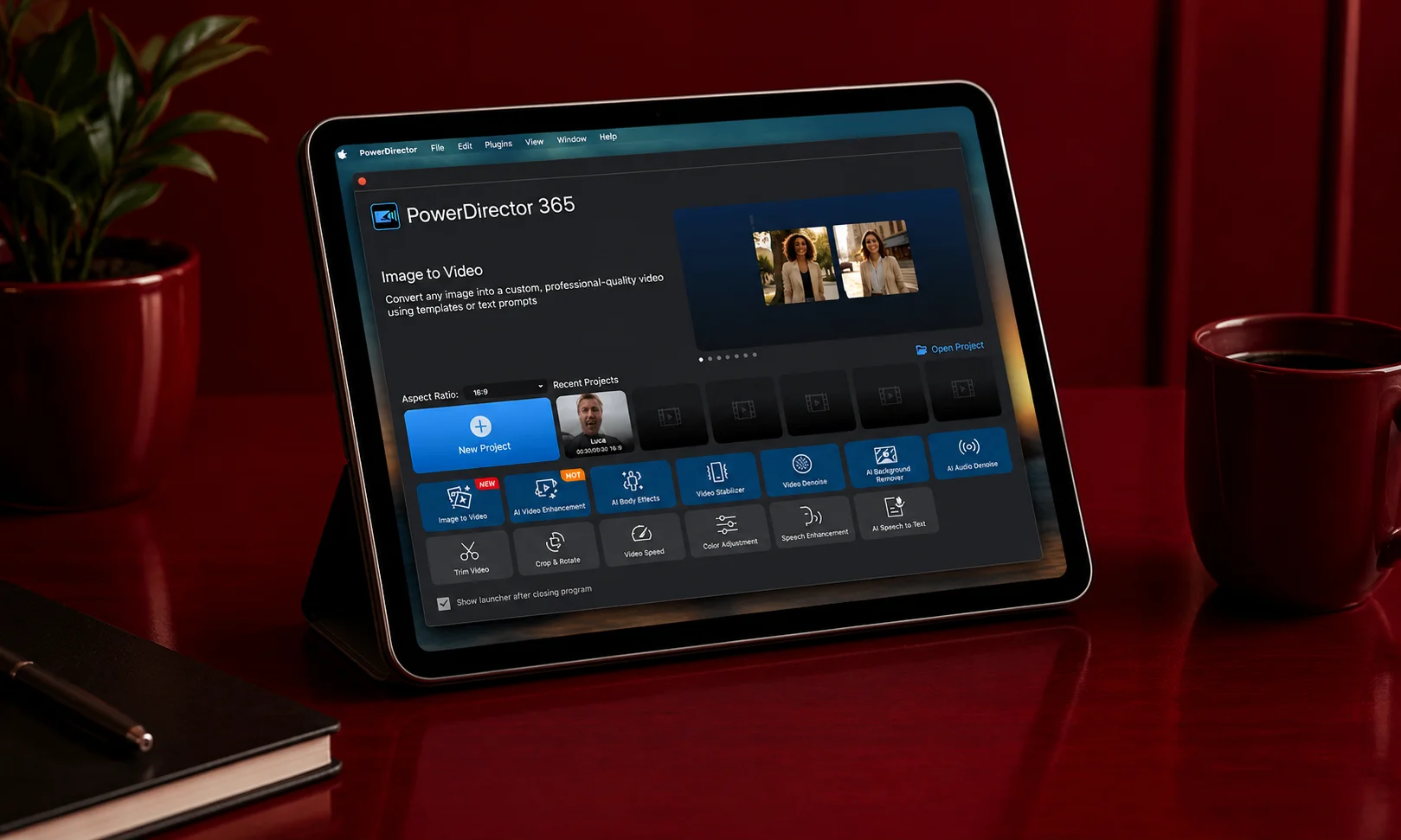 A file focusing on the CyberLink PowerDirector video editing software.