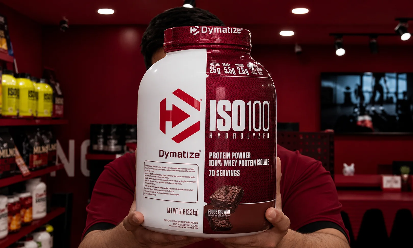 Dymatize ISO100 hydrolyzed whey protein isolate