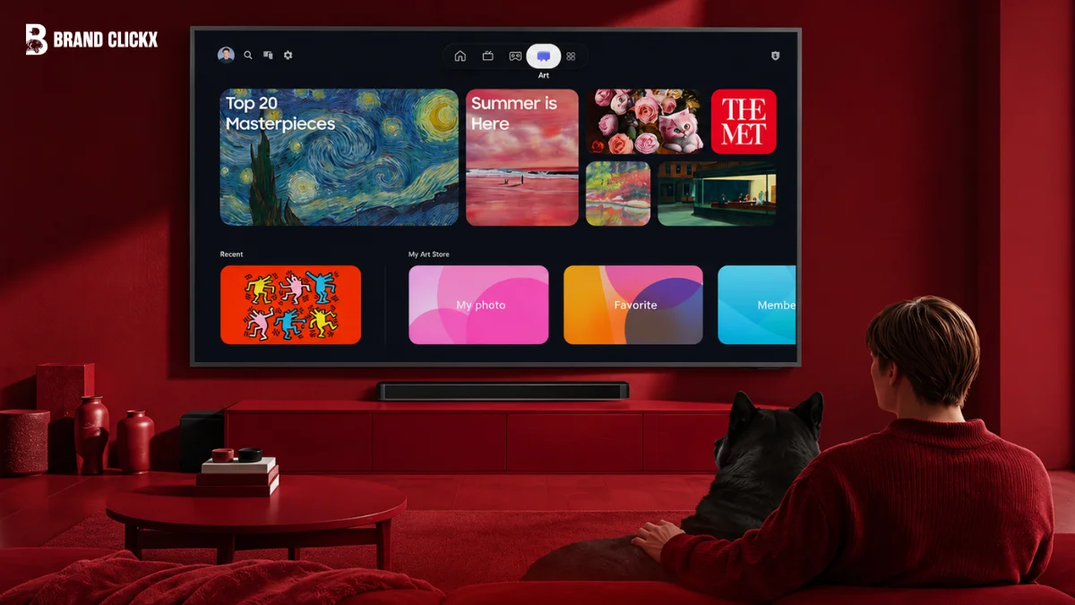 FEATUREEE LED Samsung S95H QD-OLED TV key features and smart connectivity