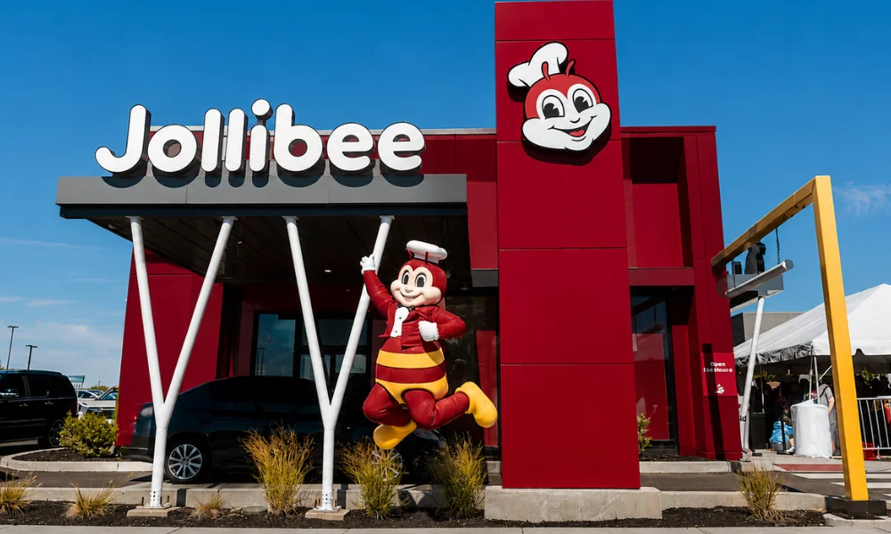 Jollibee fast food restaurant exterior
