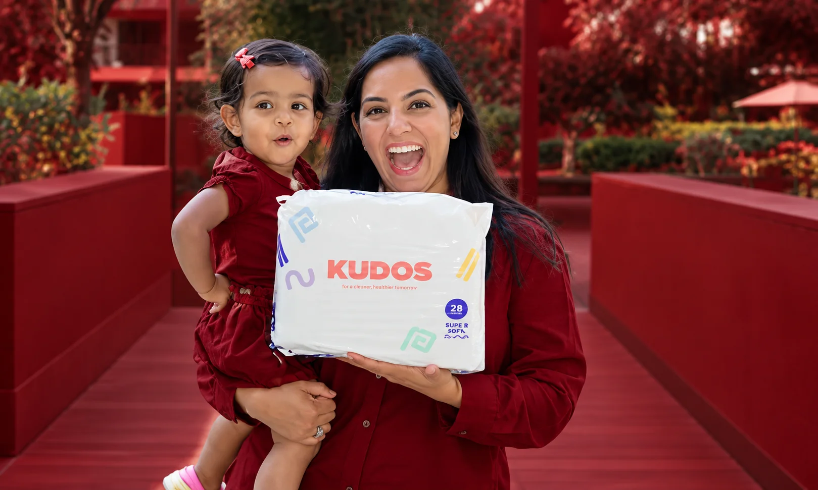 Plant-based materials and breathability of Kudos diapers