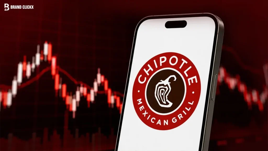 Chipotle Mexican Grill logo displayed on a smartphone screen