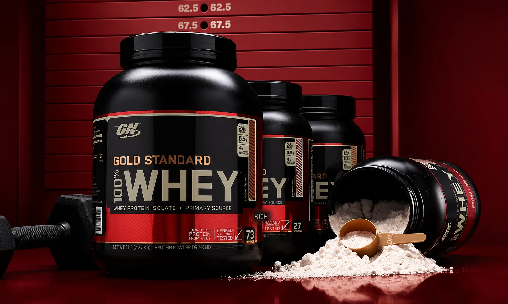 Optimum Nutrition Gold Standard whey protein isolate