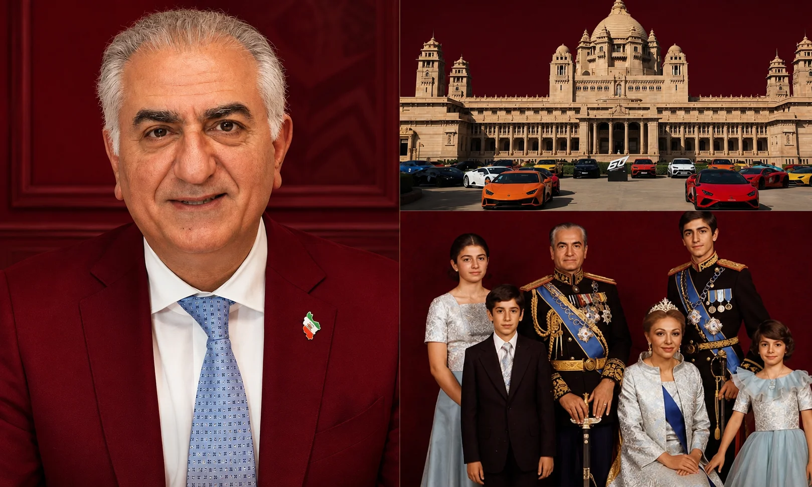 An overview detailing Reza Pahlavi's life and experiences living in the United States.