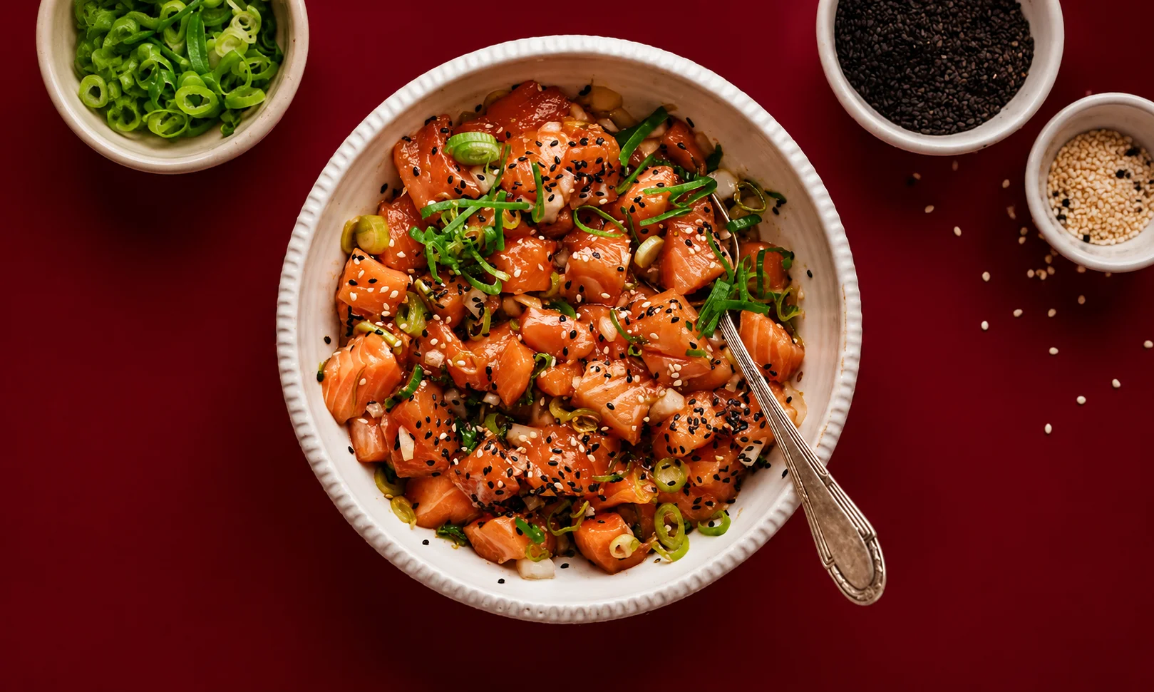 A guide or recipe focusing specifically on salmon poke.