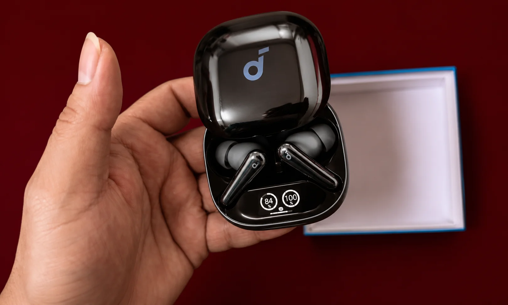 Soundcore Liberty 4 Pro wireless earbuds with multi-mode noise cancellation and long battery life