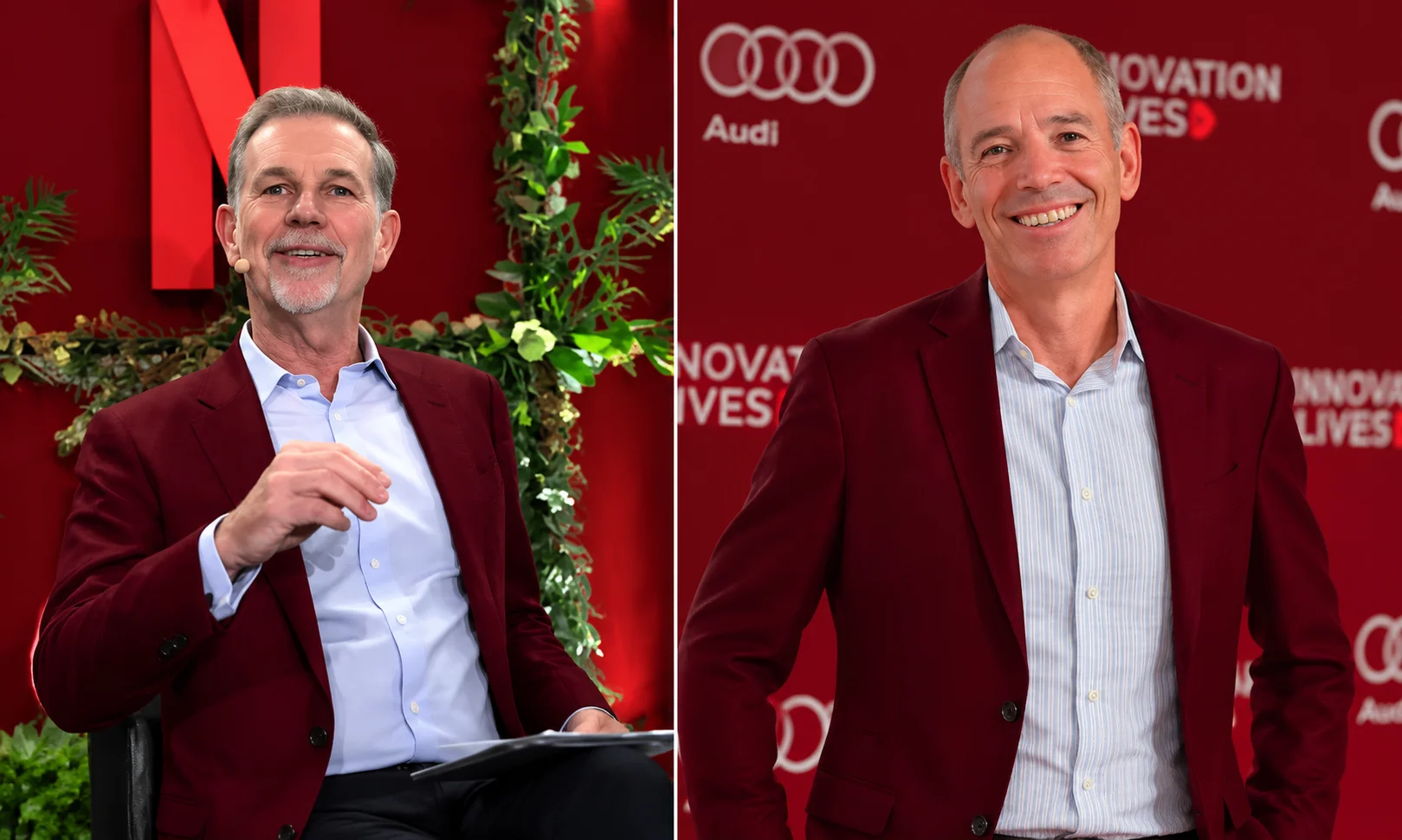 History and information on the founders of Netflix