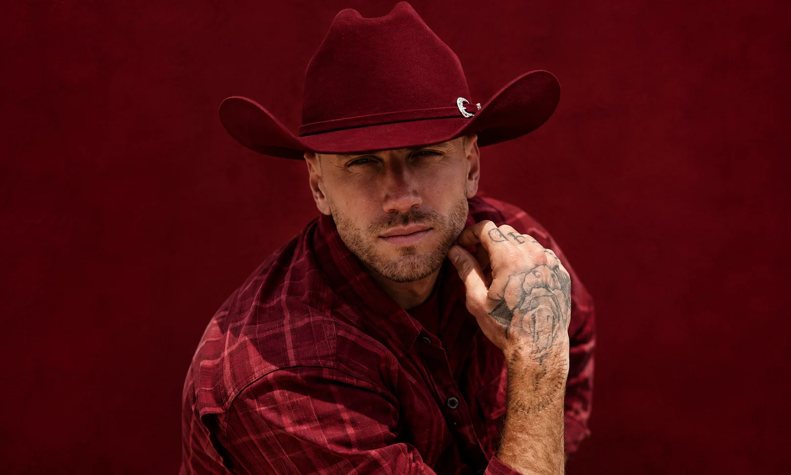 A document or visual asset focusing on felt cowboy hats.