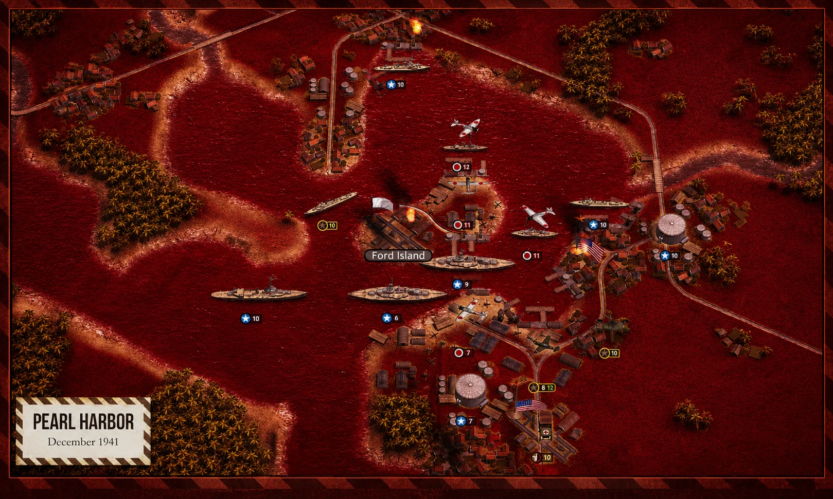 Historical wargaming battlefield setup illustrating an order of battle with organized military formations and units.