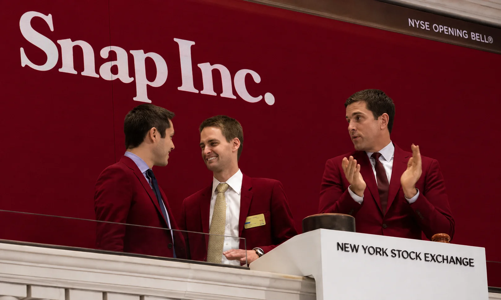 Leadership and management team behind Snapchat