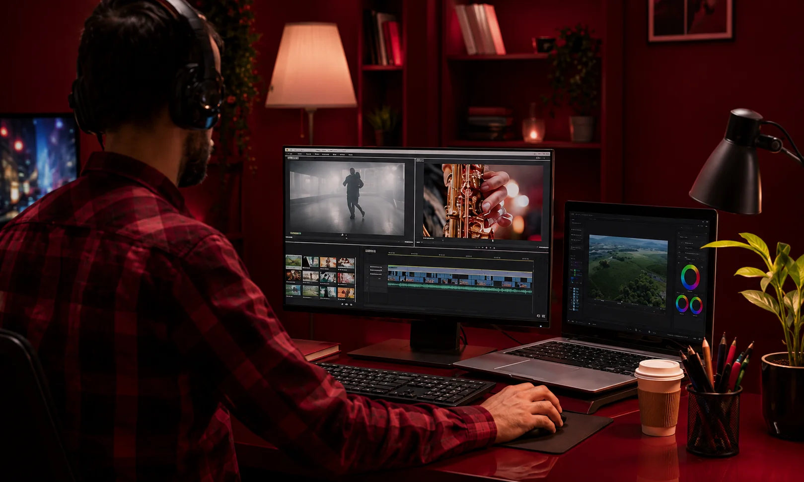 A guide comparing the best video editing software options across different platforms.