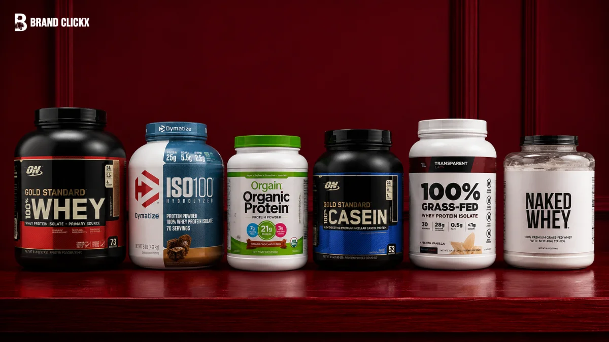 Overview of the best protein powders on the market