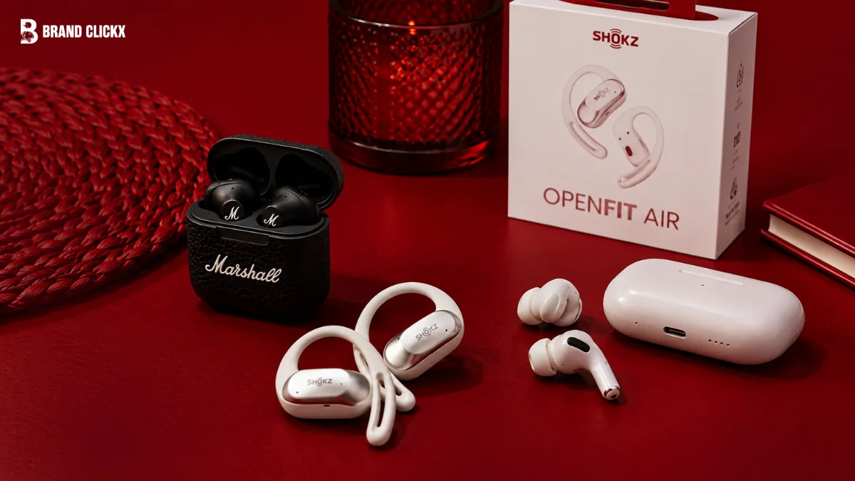 Feature Wireless Earbuds