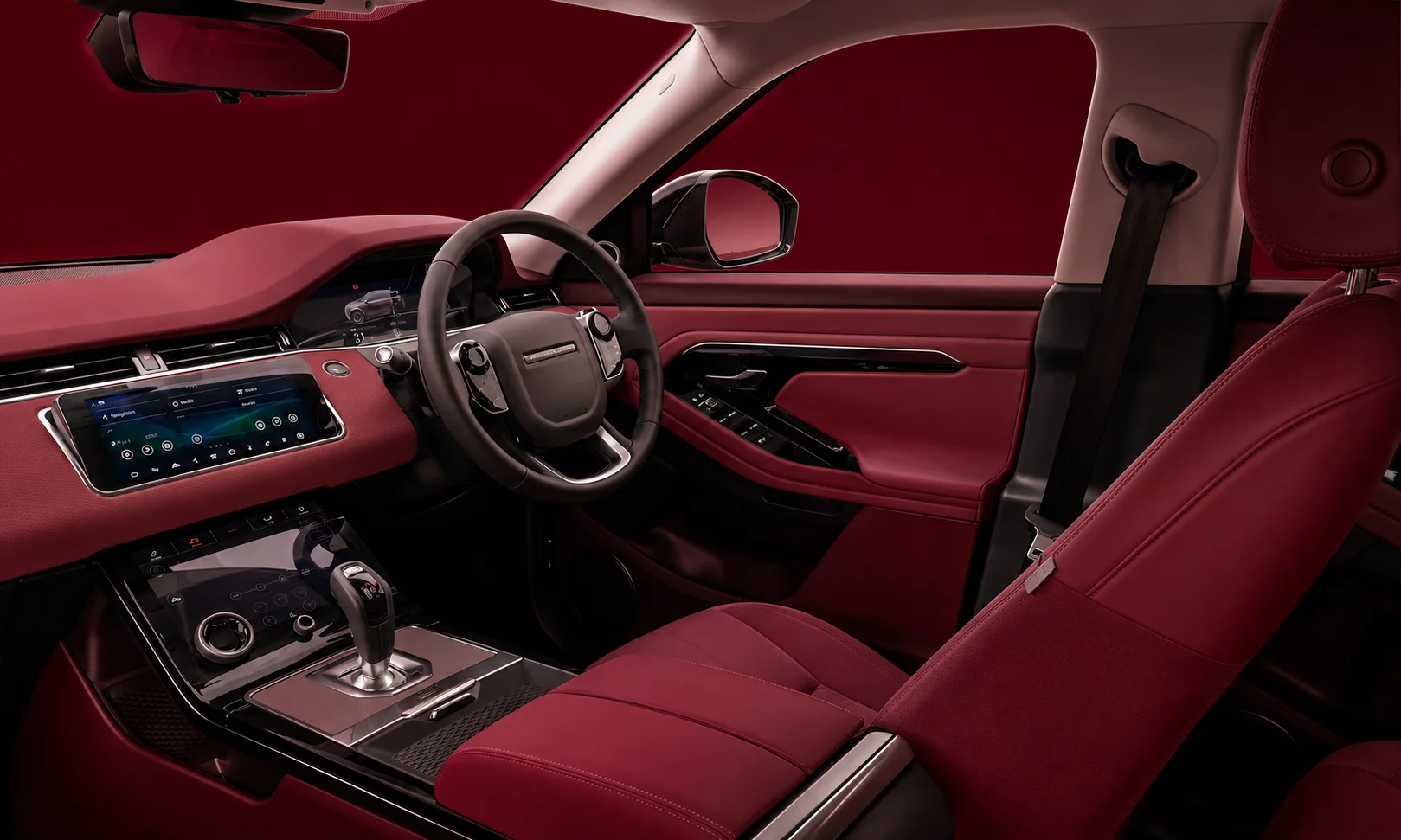 A piece detailing automotive interiors and cabin features.