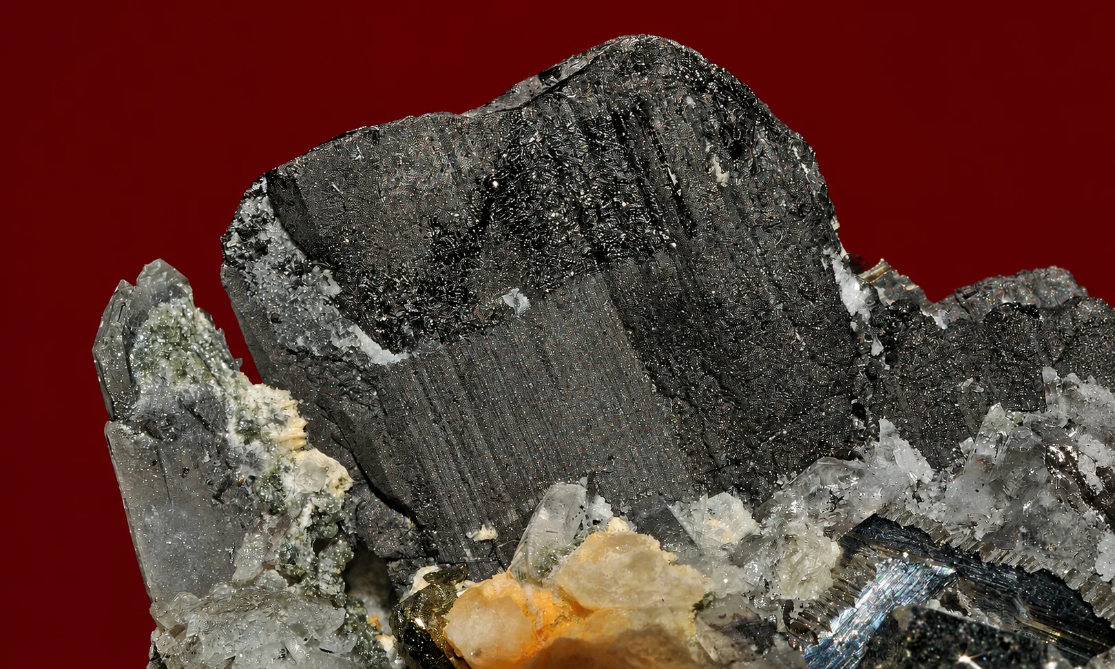 Tungsten wolfram properties and applications featured in a red-ambient theme