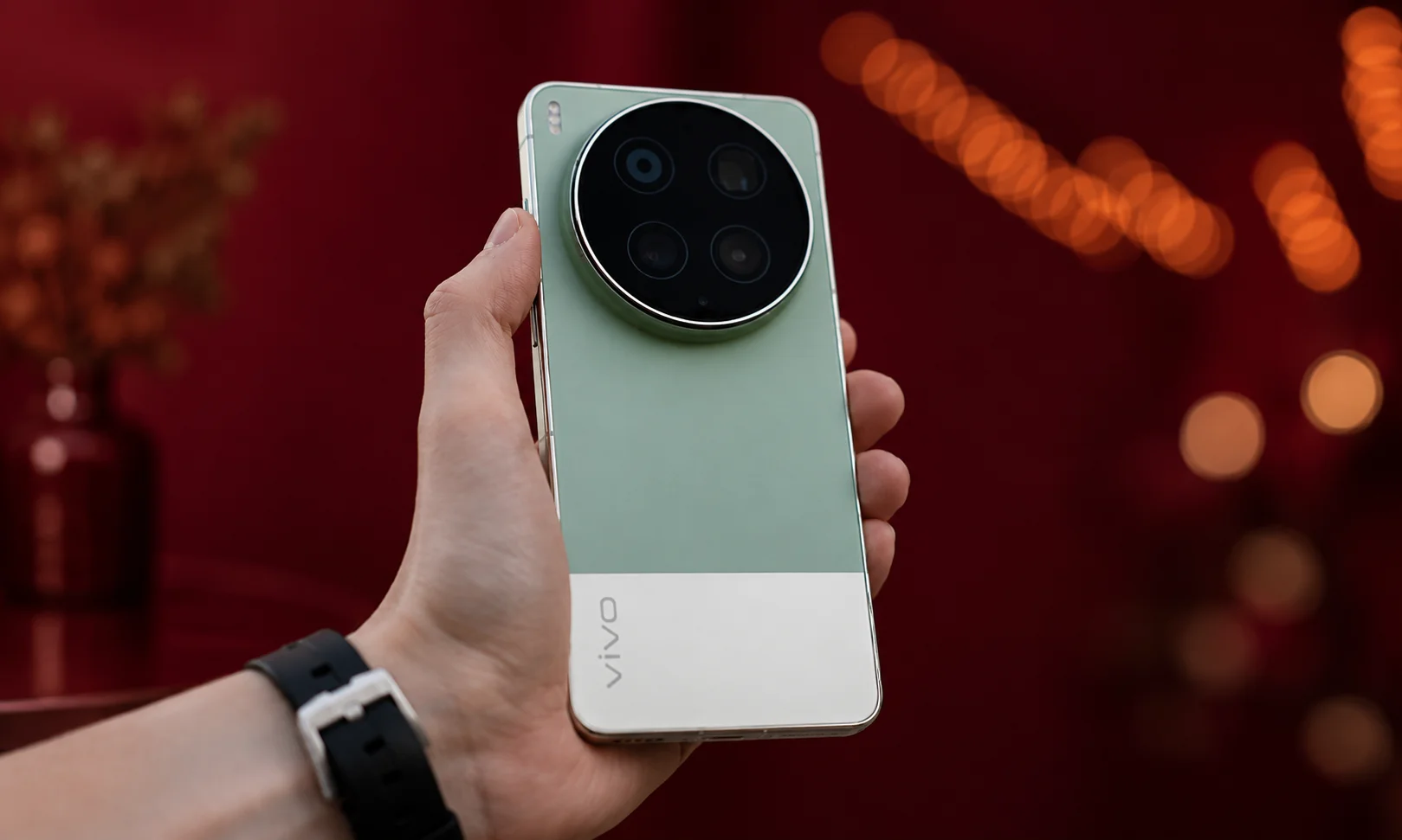 Vivo Ultra smartphone held in hand