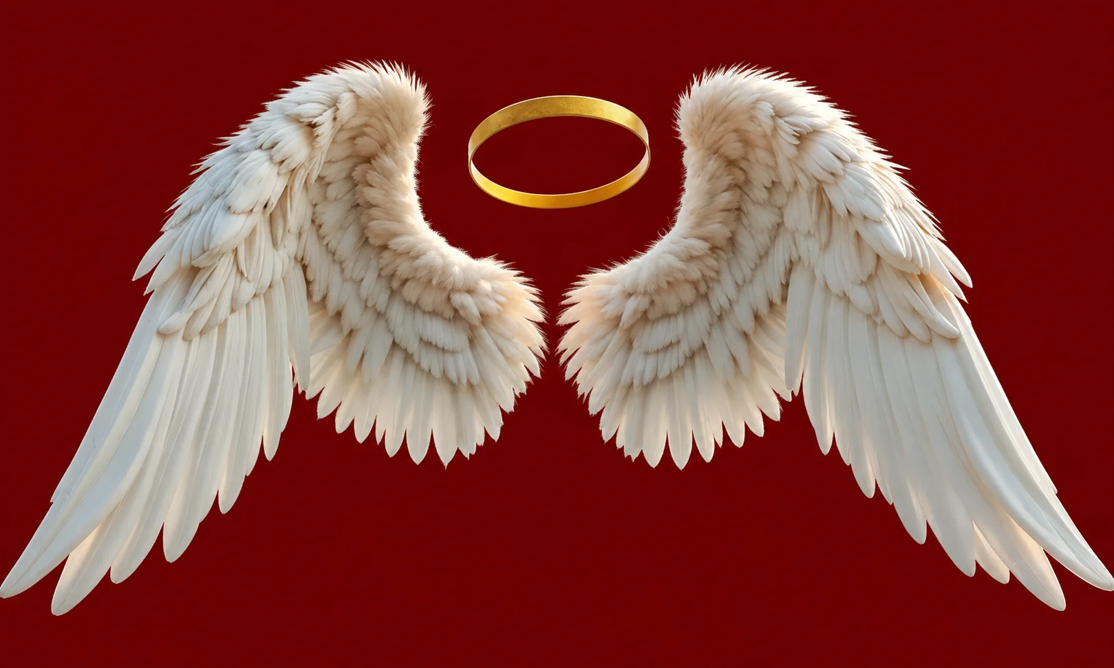 | Angel Wings Meaning, Symbolism & Spiritual Guide (2026) Spiritual wing motifs presented in a dark red aesthetic