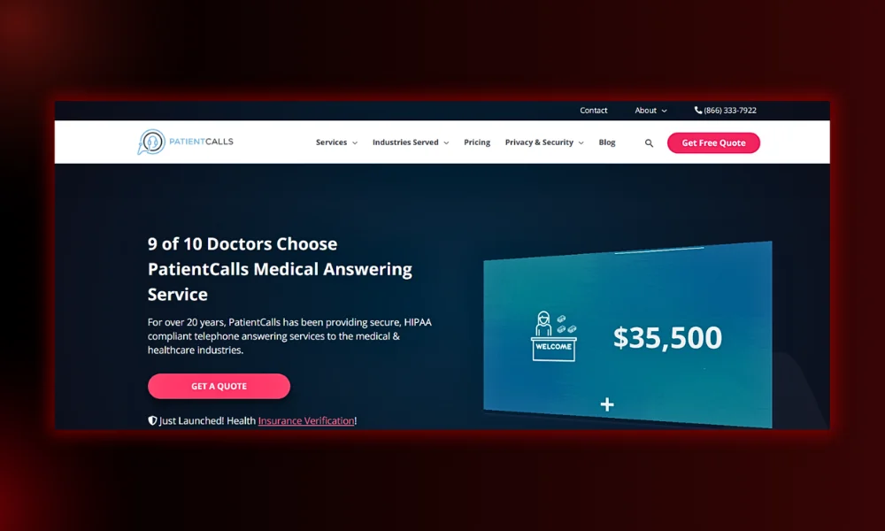 Secure and reliable medical answering for healthcare providers
