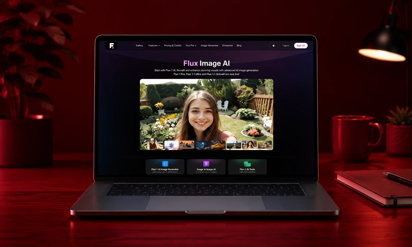 Exploring features of the FLUX image generation model