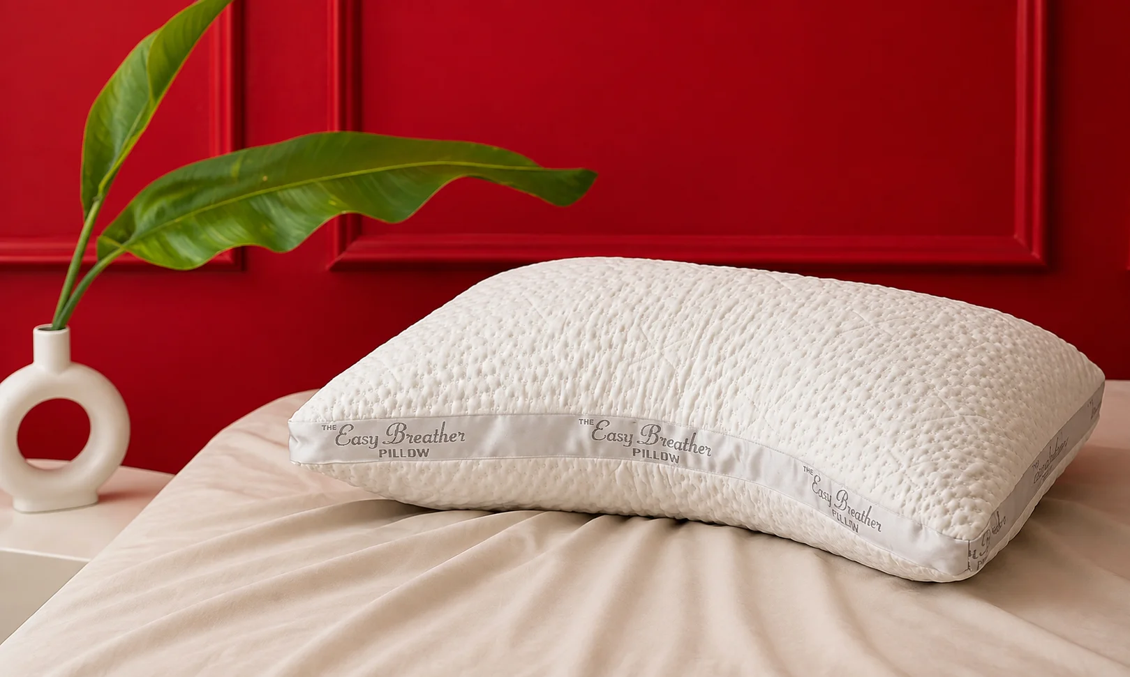 Ergonomic support of the Honeydew side sleeper pillow