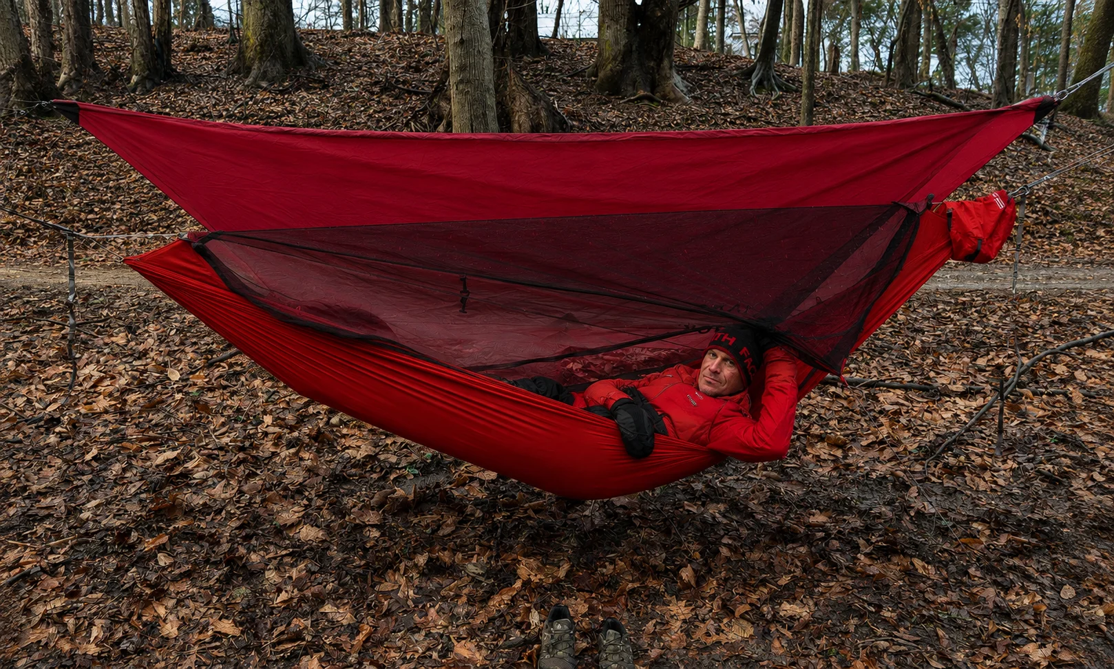 Ultra-lightweight performance of the Kammok Mantis hammock
