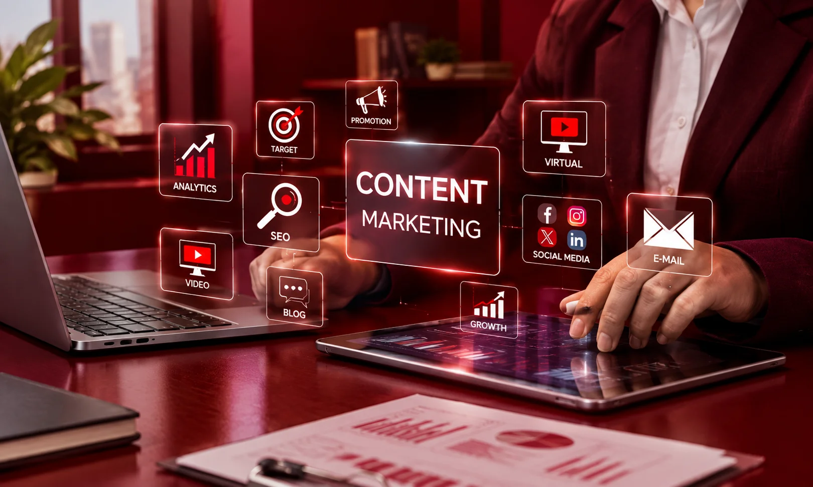 Leveraging generative AI for content creation and marketing