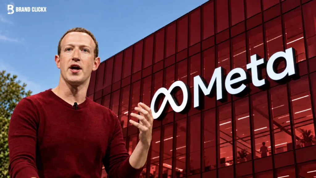 Mark Zuckerberg Outside Meta Headquarters