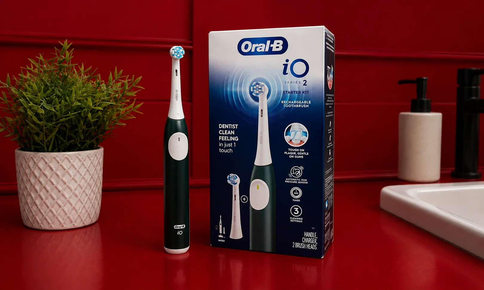 Exploring features of the Oral-B iO Series 2 brush