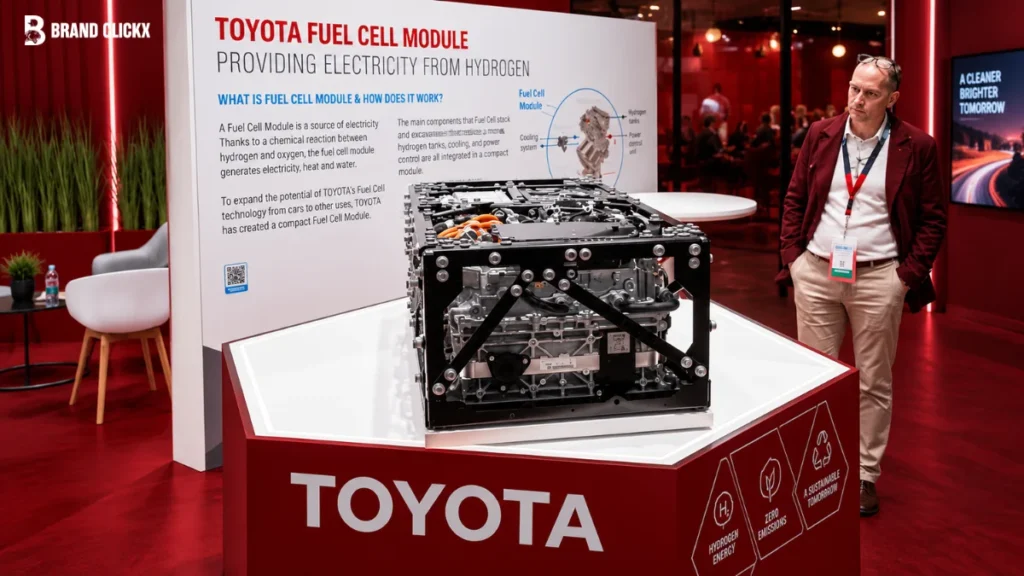Toyota Hydrogen Fuel Cell Module Display