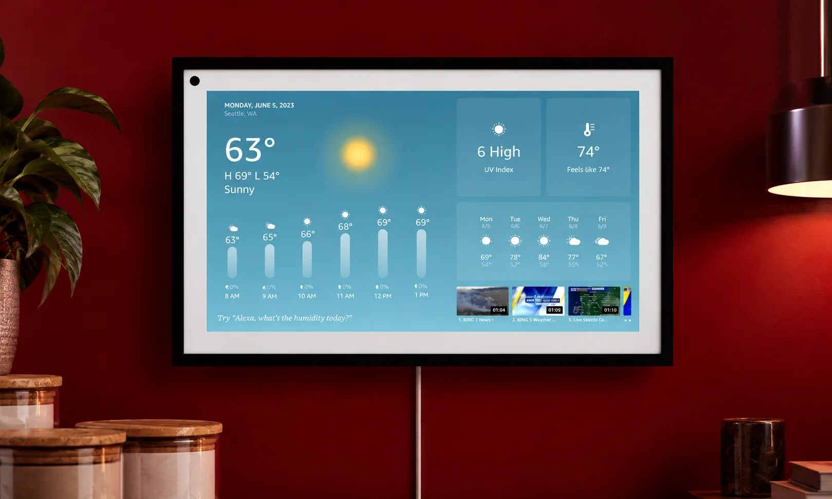 Smart Home Weather Display Guide