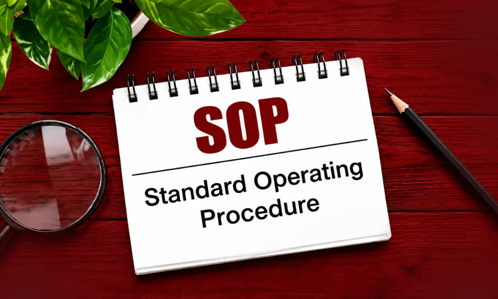 standard operating procedures for business