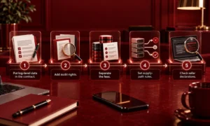 | The Programmatic Supply Chain in 2026: Where the Money Goes 5-step programmatic buyer checklist for ad tech contracts