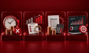 | How Marketing Teams Actually Measure Return on AI Investment 4-step AI measurement mistakes diagram covering time to baseline errors