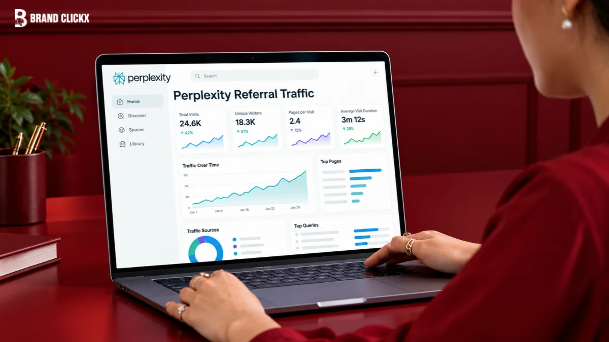 perplexity referral traffic