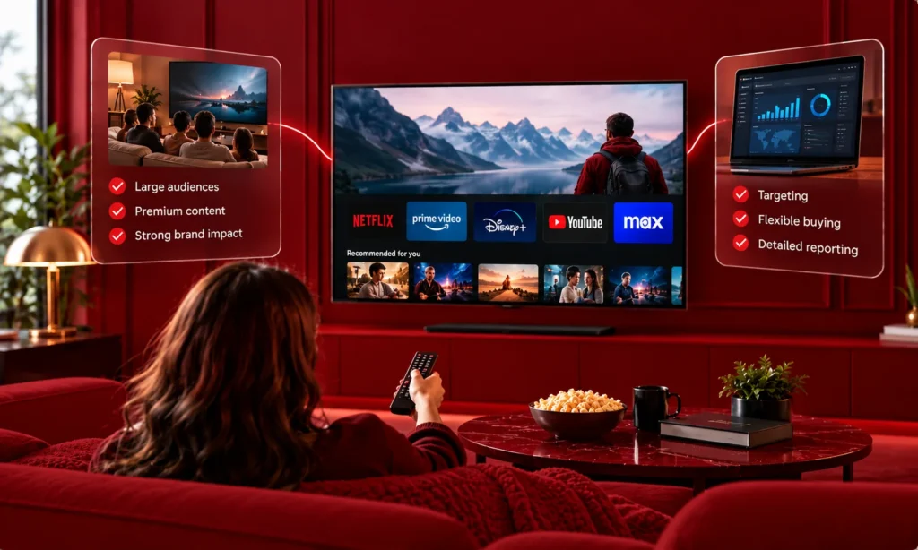 | Connected TV Measurement: Reach, Frequency and Waste TV displays streaming services-Connected TV Measurement